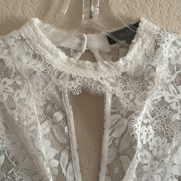 Lace Mini Dress - Picture 2 of 6